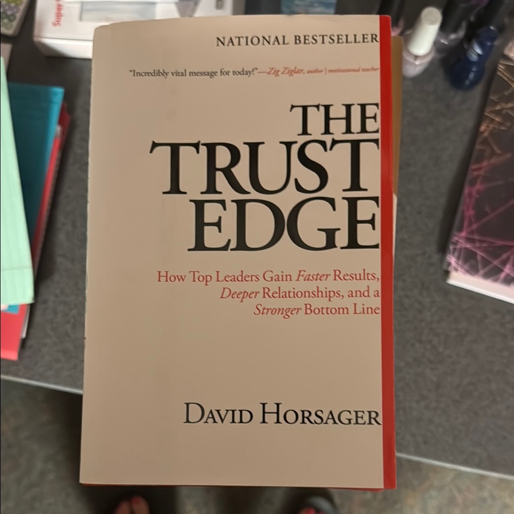The Trust Edge by - White Cover